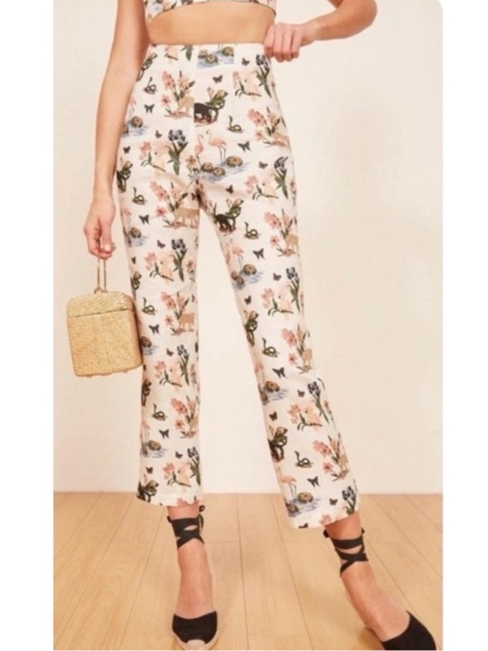 Reformation Safari Linen Pants 2